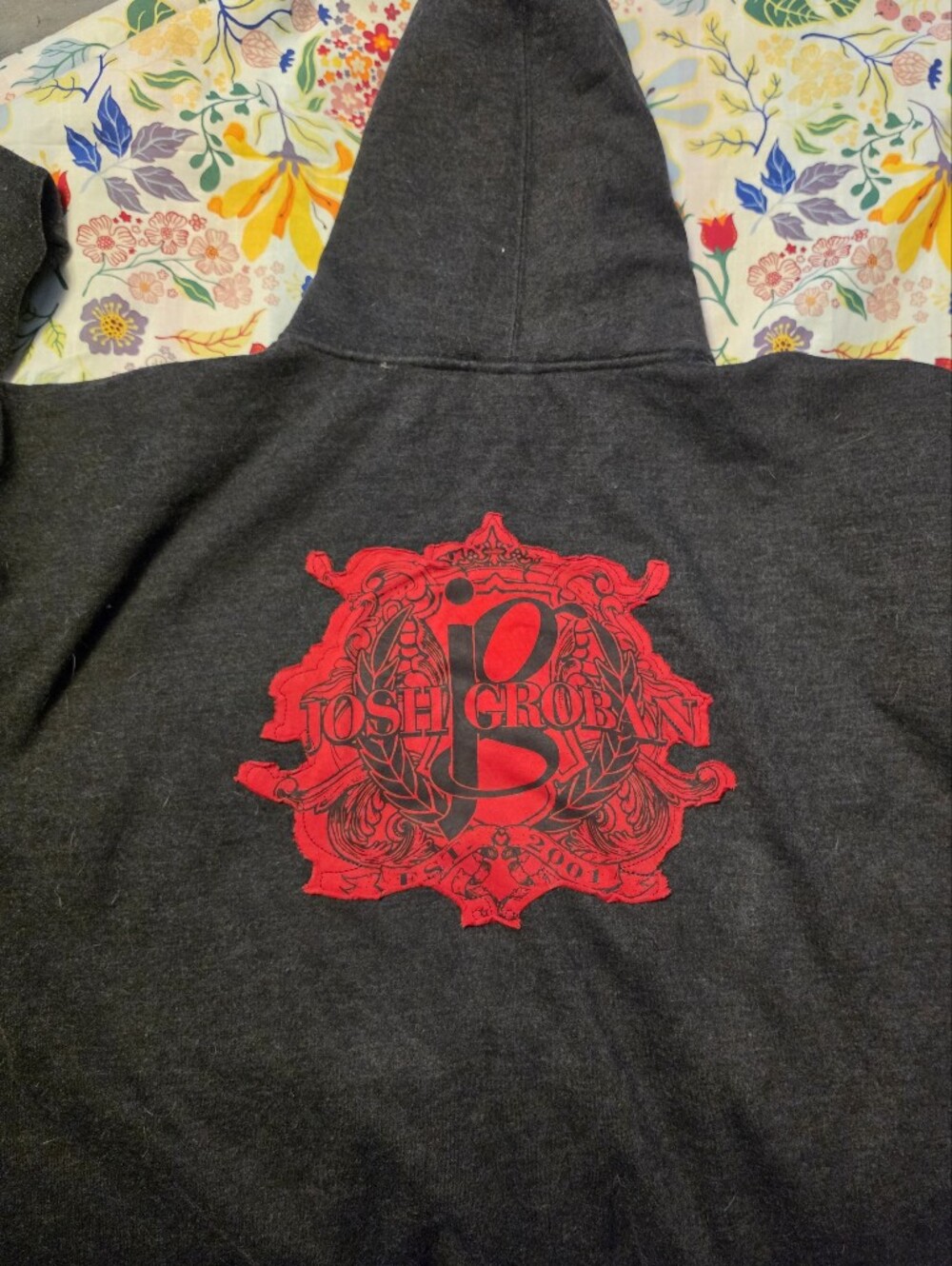 Josh Groban Zip Up Sweatshirt